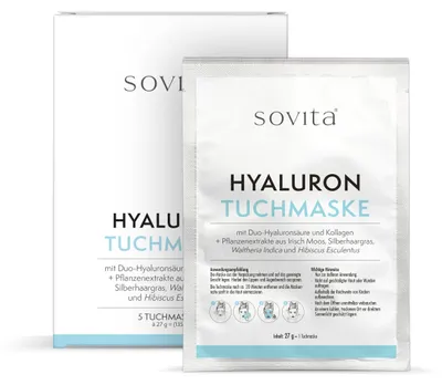 Produktbild von sovita Vorteilspackung Hyaluron Tuchmasken