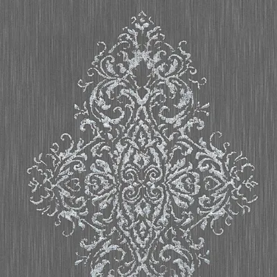 Produktbild von Architects Paper Barocktapete Luxury Wallpaper Tapete mit Ornamenten Textiltapete blau silber 10,05 m x 0,53 m