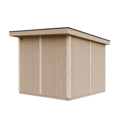 Obrázek produktu pro Zahradní domek + podlaha + asfaltové dlaždice - kůlna na nářadí Š279xL293xV239 cm - TIMBELA M903