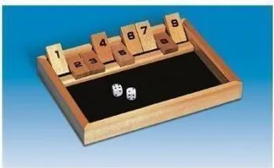 Produktbild von PIATNIK 680687 - Klassisches Spiel Klappbrett aus Holz