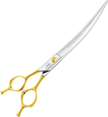Obrázok produktu pre Profesionálne kadernícke nožnice pre veľké psy – ideálne pre profesionálnych psích kaderníkov alebo na domáce použitie.