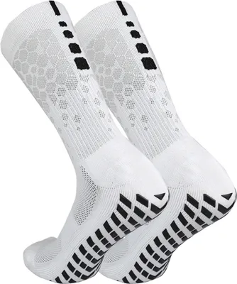 Produktbild von Anti-Rutsch-Fussballsocken fuer Maenner und Frauen, atmungsaktive Sportsocken mit Grippern fuer Yoga, Fussball, Fitnessstudio 38-45
