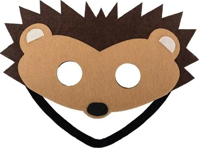 Produktbild von Filzmaske IGEL Wald Herbst 1 Stk.