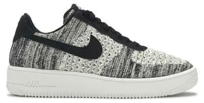 Zdjęcie produktu dla Nike Air Force 1 Flyknit 2 Black Pure Platinum - EU: 49.5