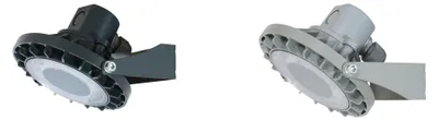 LED-Strahler 20W 2000lm 4000K IP65 Außenleuchte dunkelgrau 150mm