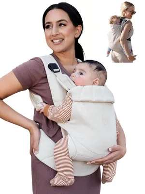 Productafbeelding van Babydrager - Voor pasgeborenen - Heupvriendelijke M-zit - Snelsluiting - 3 tot 20 kg