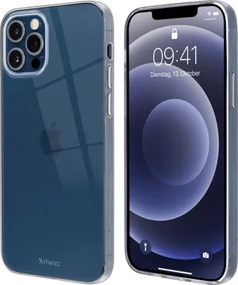 Produktbild von ARTWIZZ NoCase Handyhülle für iPhone 12 / 12 Pro - Ultra Dünne, Elastische TPU Schutzhülle - Transparent