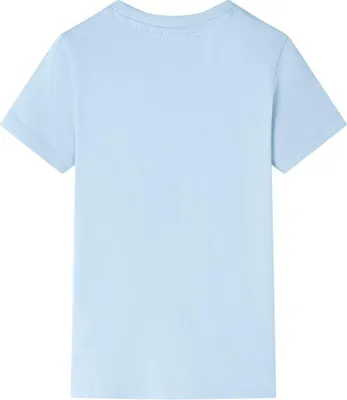 Produktbild von vidaXL Kinder-T-Shirt Hellblau 116