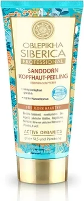 Zdjęcie produktu dla Natura Siberica Peeling do skóry głowy z organicznym hydrolatem Oblepikha, 200 ml