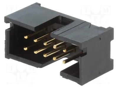 Imagen del producto de 1x Conector A/L de bajo perfil, HDR 10P, color , modelo 5103309-1