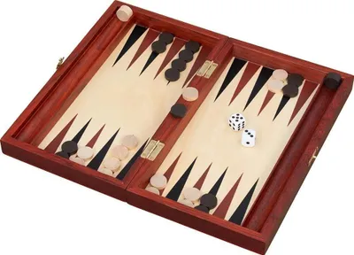 Image de Omgoods - Jeu de backgammon traditionnel pour 2 joueurs