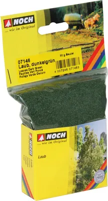 Produktbild von NOCH 07146 - G,0,H0,TT,N,Z Laub, dunkelgrün, 50g Beutel  - Neu
