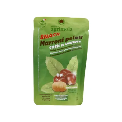 Produktbild von Gedämpfte, geschälte Maronen 100 g – Snack
