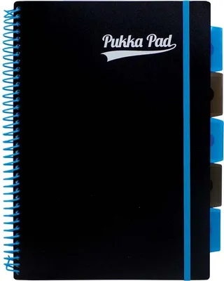 Zdjęcie produktu dla Pukka Project Book Pp Neon A4 Krata Niebieski 0894