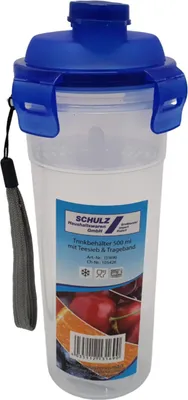 Produktbild von Trinkbehälter 500ml mit Teesieb und Trageband