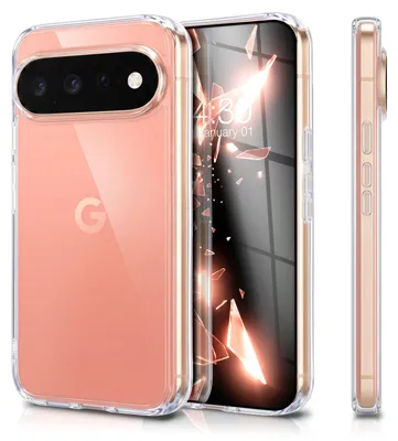 Produktbild von NALIA Hülle "GLAZE" für Google Pixel 11 Pro - Klare TPU Schutzhülle, Anti-Gelb, Schlank & Leicht - Transparente Handyhülle