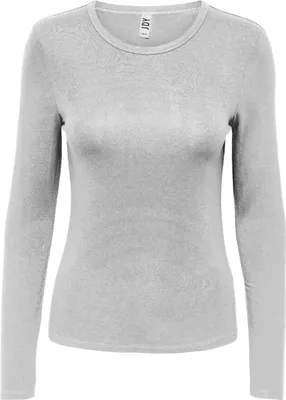 Zdjęcie produktu dla Elegancka bluzka z długim rękawem Slim Fit Do Dekoltu Okrągłego | XL