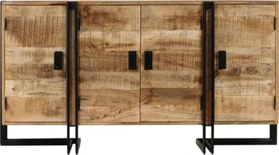 Produktbild von vidaXL Sideboard Massivholz Mango 150x40x80 cm