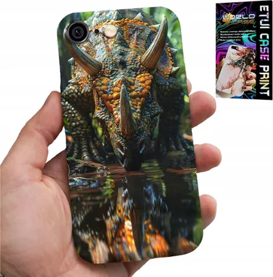 Produktbild von Etui Für Iphone ( 6 Plus ) - Dino Dinosaurier Triceratops Etui