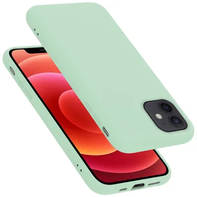 Produktbild von Cadorabo Schutzhülle für Apple iPhone 12 MINI Hülle in Grün Handyhülle Case Cover TPU Etui