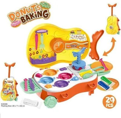 Produktbild von Luxe Trolley-Kit für Donuts | Backset für die Herstellung und den Verkauf von Donuts
