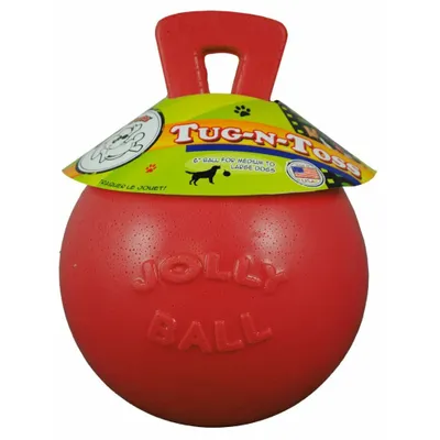 Image de Jolly Tug-n-Toss 15 cm Rouge
