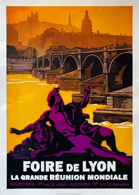 Imagen del producto de Foire de Lyon - Póster/Cartel de 50x70 cm