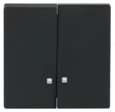 Produktbild von Busch-Jaeger 1785 K-885, Schwarz, Thermoplast, Schraubenlos, Busch-Jaeger, Matte, IP20