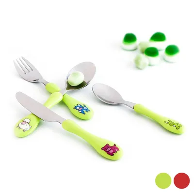 Produktbild von Besteckset Amefa Enfant (4 pcs): Grün