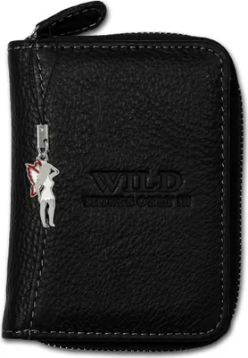 Produktbild von schwarz Wild Things Only Minibörse Portemonnaie Leder OPJ111S