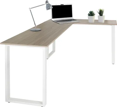 Produktbild von hjh OFFICE Eckschreibtisch WORKSPACE BASIC I Schreibtisch 75.0 x 165.0 x 120.0 cm