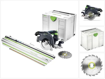 Produktbild von Festool Akku-Kreissäge HKC 55Li EB-Basic + FSK420 Kappschiene