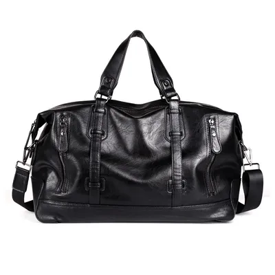 Produktbild von Leder Sporttasche Gym Reisetasche Fitness Trainingstasche