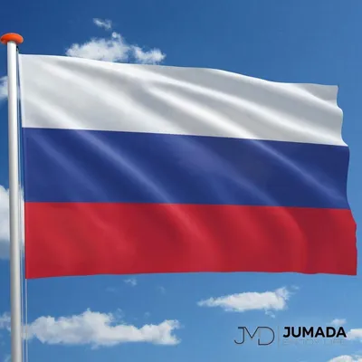 Obrázek produktu pro Jumadas Ruská vlajka - Vlajka Ruska - Vlajka Sovětského svazu/Ruska - Vlajky - Polyester - 150 x 90 cm