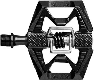 Produktbild von Crankbrothers Double Shot 3, Straßenfahrrad, Aluminium, Schwarz, Plattformpedale, 403 g, 2 Stück(e)