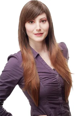 Produktbild von WIG ME UP Perücke Dunkelbraun Rotbraun Lang SA072-2T30