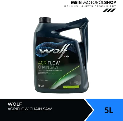 Produktbild von Wolf AgriFlow Chain Saw Kettenöl 5 Liter (8304811)