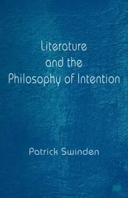 Zdjęcie produktu dla Literature and the Philosophy of Intention