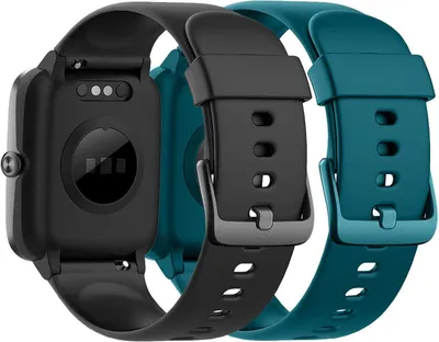 Produktbild von Uhrenarmband Silikon weich, 19 mm, für Fitnessuhren