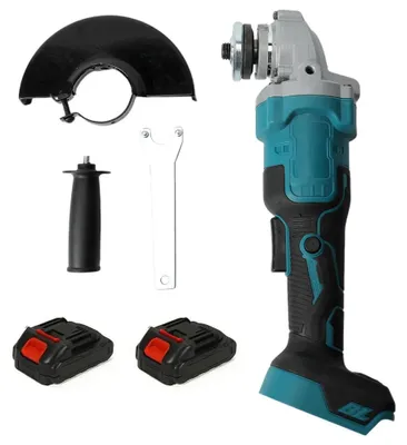 Obrázok produktu pre Uhlíková brúska, bezuhlíkový motor, 3-stupňové ovládanie, 125 mm, 2 batérie