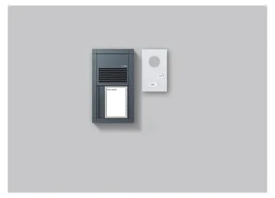 Immagine prodotto di Siedle Audio-Tuerstation Set VAB 700-1 AG Vario mit AIB (210012962-00)