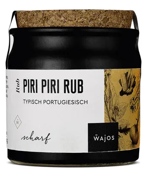 Produktbild von WAJOS - Piri Piri Rub 55g Würzmischung