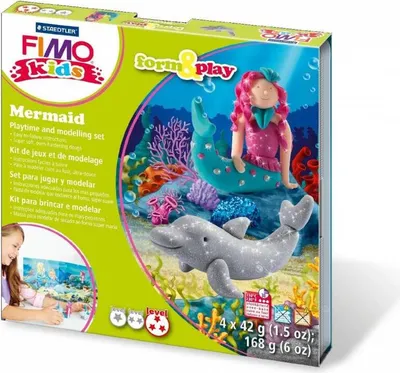 Obrázok produktu pre FIMO kids form & play Morská panna, 1 Stück