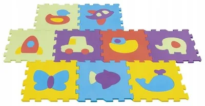 Produktbild von Playtive Große EVA-Schaumstoff-Lernmatte für Kinder