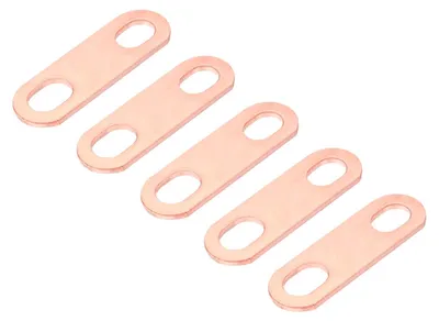 Sammelschienenverbinder, 5 Stk., 17,5 mm, Rotkupfer, für LiFePO4