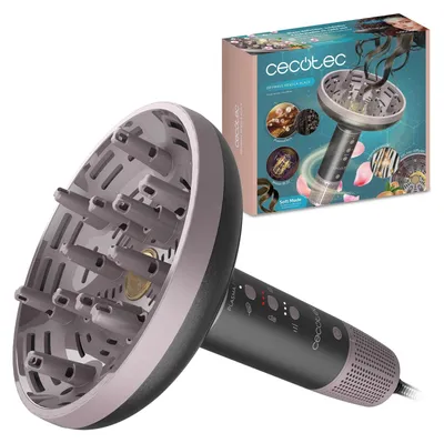 Obrázek produktu pro Difuzor na fén - Kudrny - 1300 W - XXL - Černý