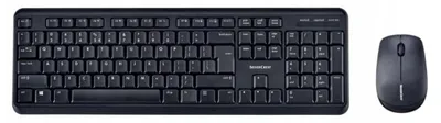 Produktbild von SilverCrest Kabellose Tastatur mit Maus Set 2,4 GHz USB
