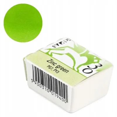 Produktbild von Renesans Aquarellfarbe Napfk Zinkgrün 30