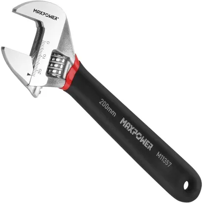 Obrázek produktu pro Nastavitelný klíč 200 mm, maximální rozsah čelistí 24 mm, kombinační klíč