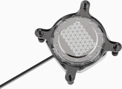 Produktbild von Corsair Hydro X Series XC7 RGB PRO, Wasserblock, Kupfer, Nickel, Nylon, Weiß, Sockel AM4, 1/4", 60 °C